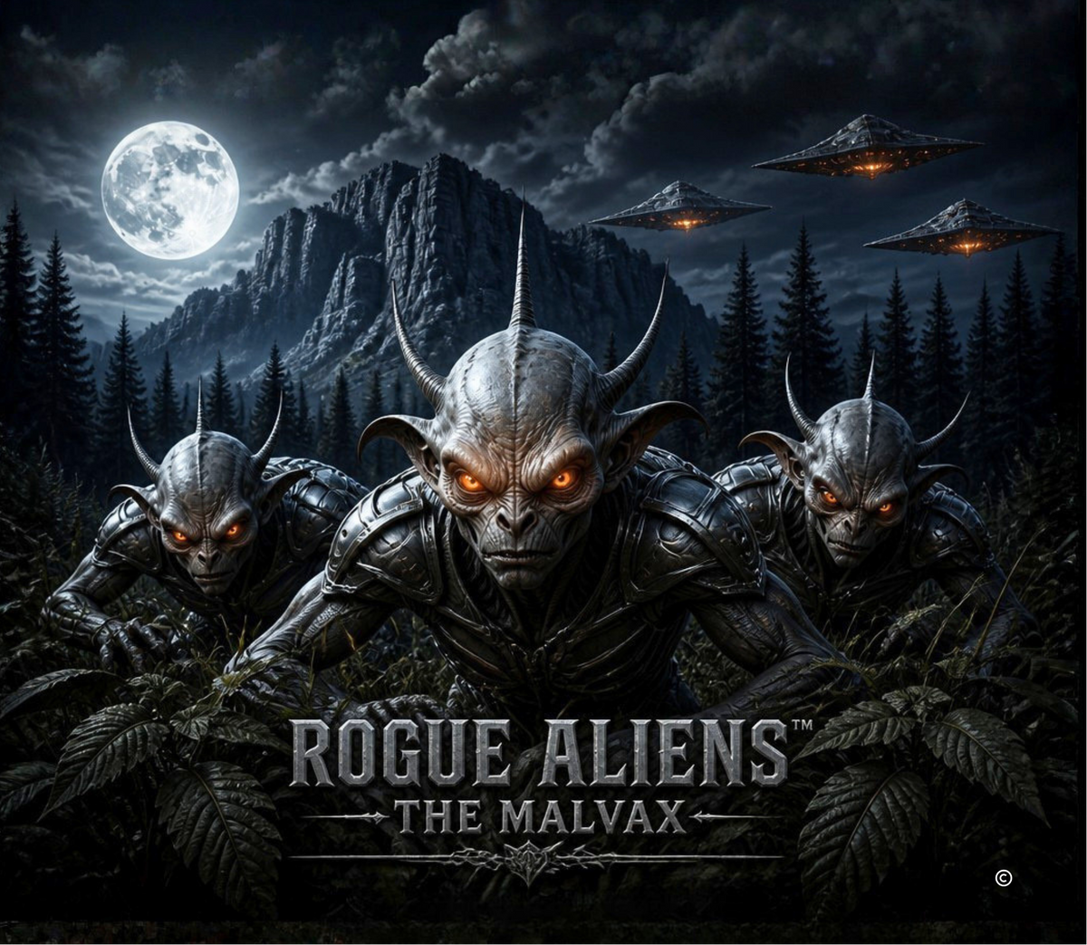 Rogue Aliens™ - The Malvax Unisex Tee