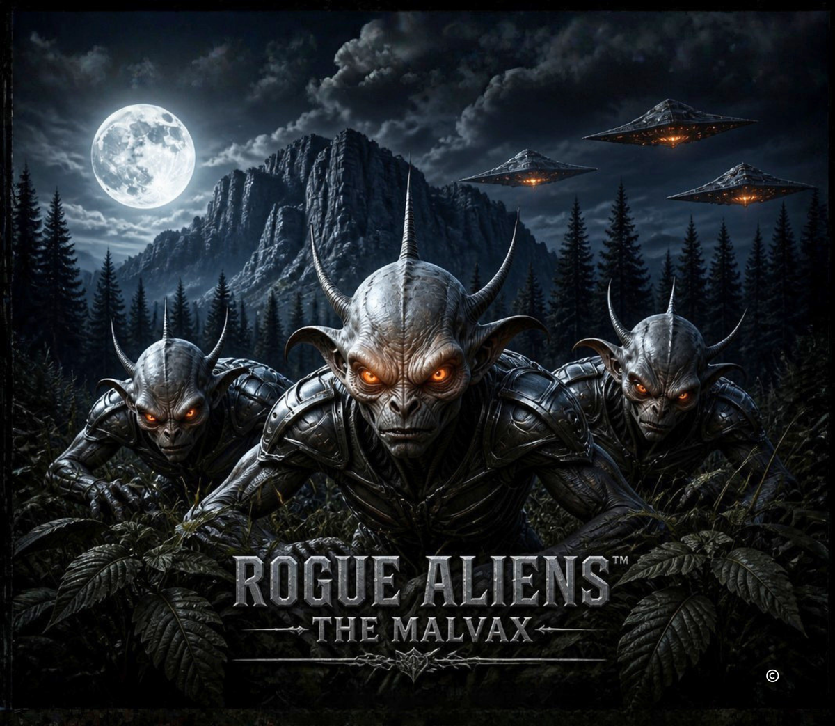 Rogue Aliens™ - The Malvax Canvas Tote Bag