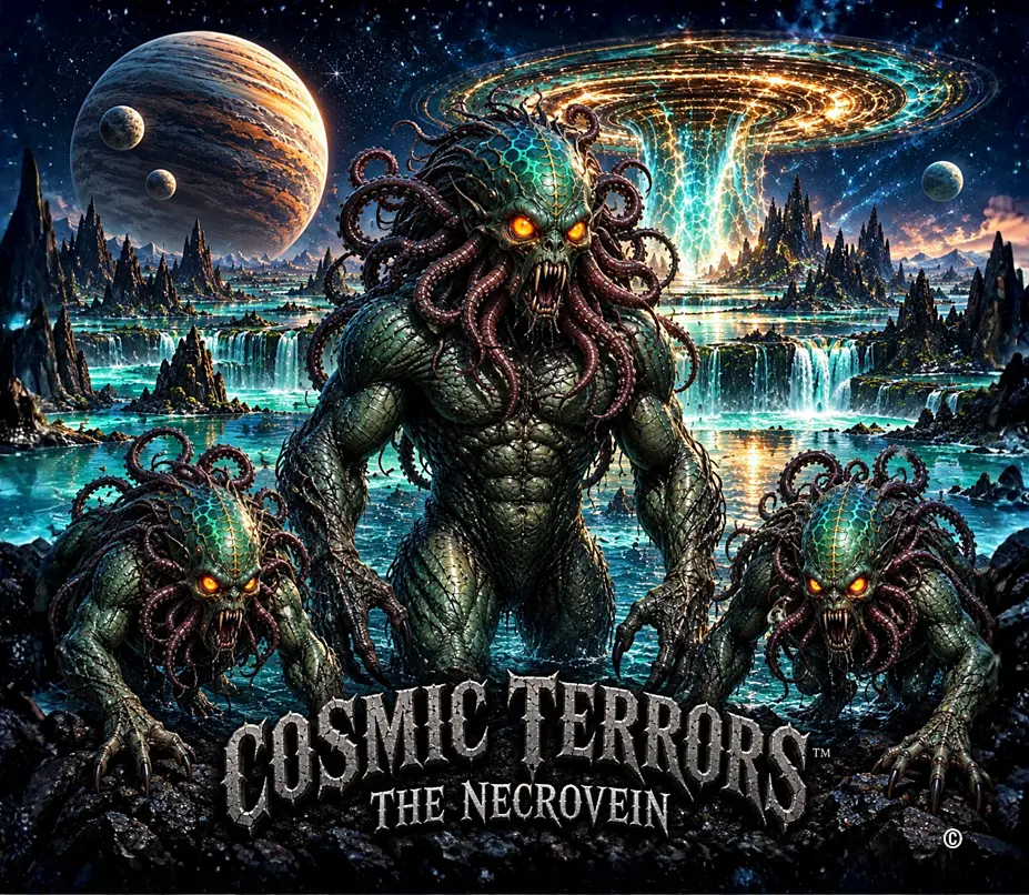 Cosmic Terrors™ - The Necrovein Unisex Tee