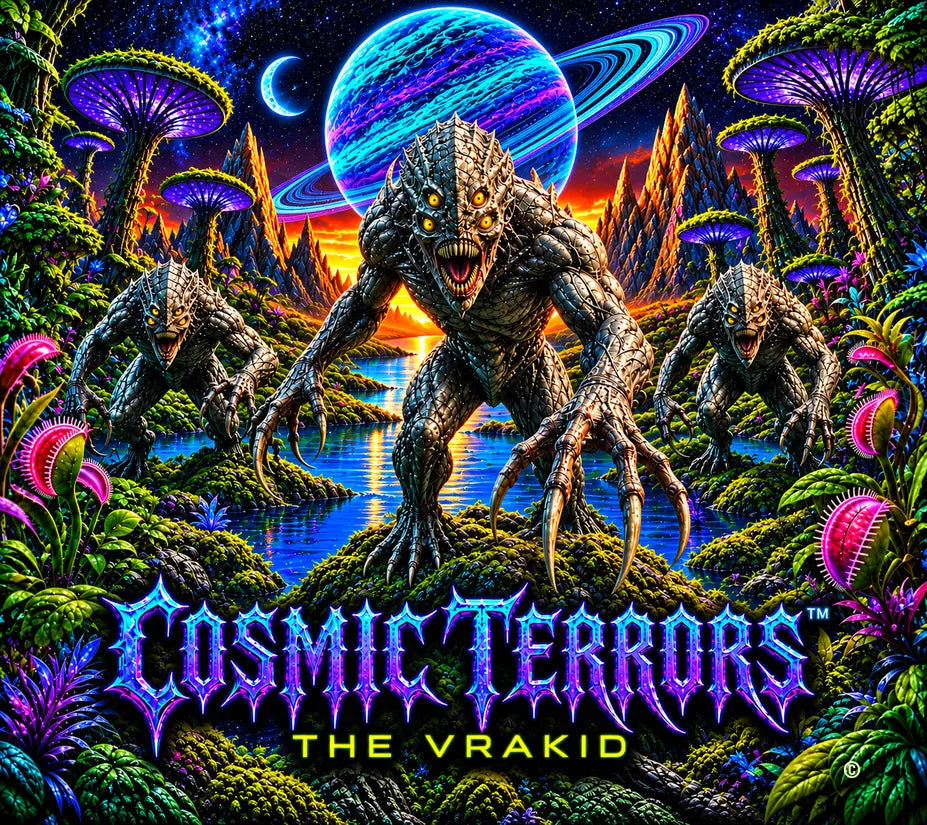 Cosmic Terrors™ - The Vrakid 20oz Skinny Tumbler