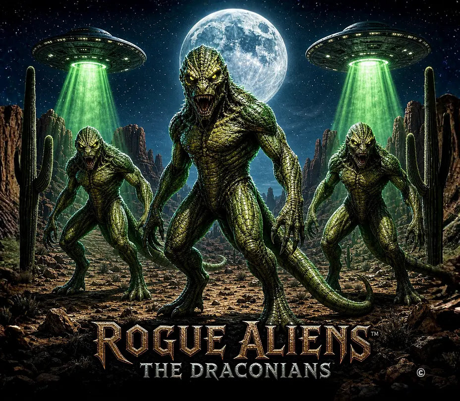 Rogue Aliens™ - The Draconians artwork