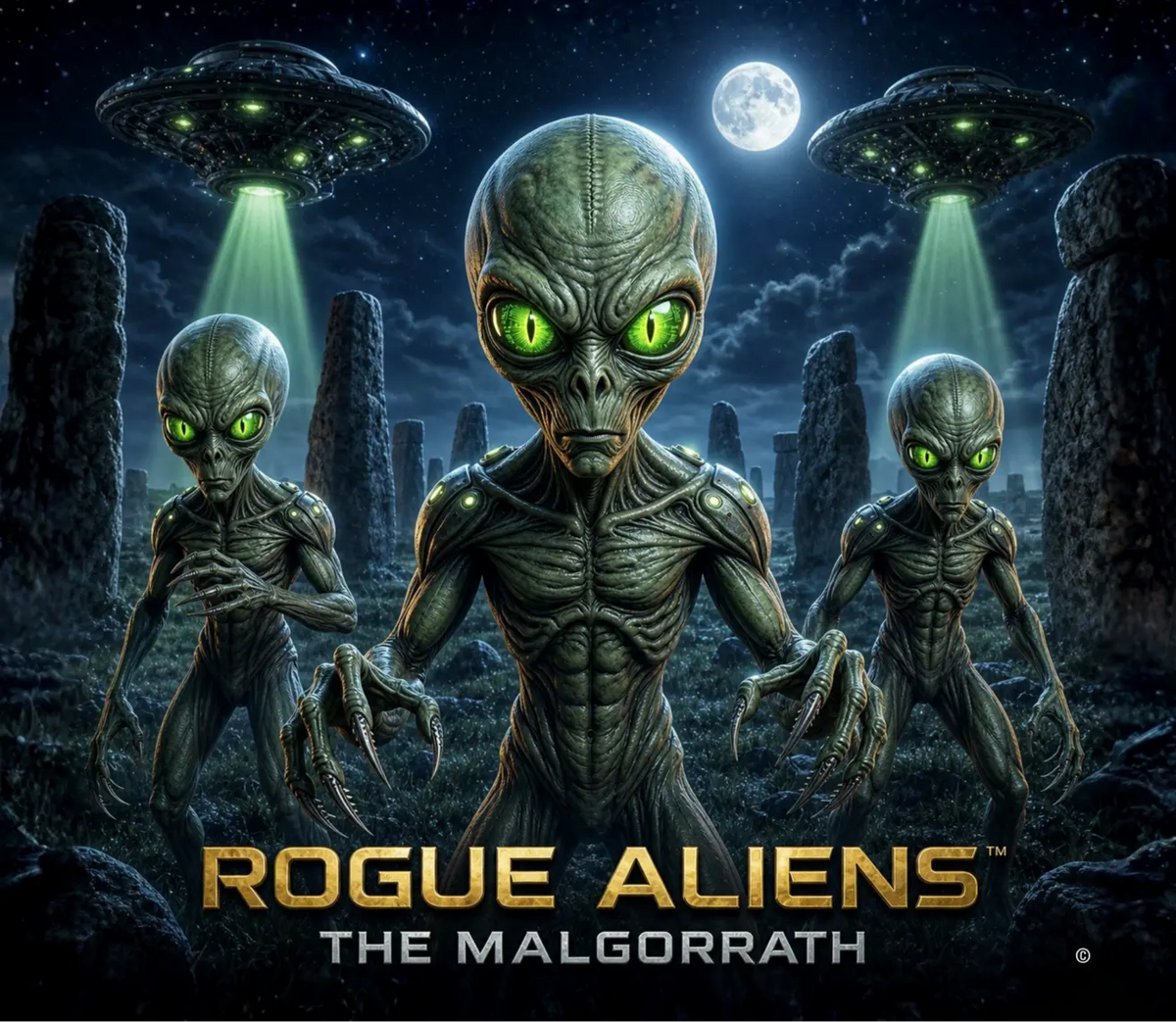 Rogue Aliens™ - The Malgorrath artwork