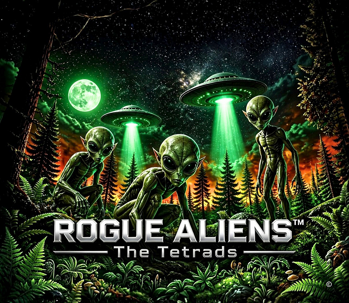 Rogue Aliens™ The Tetrads