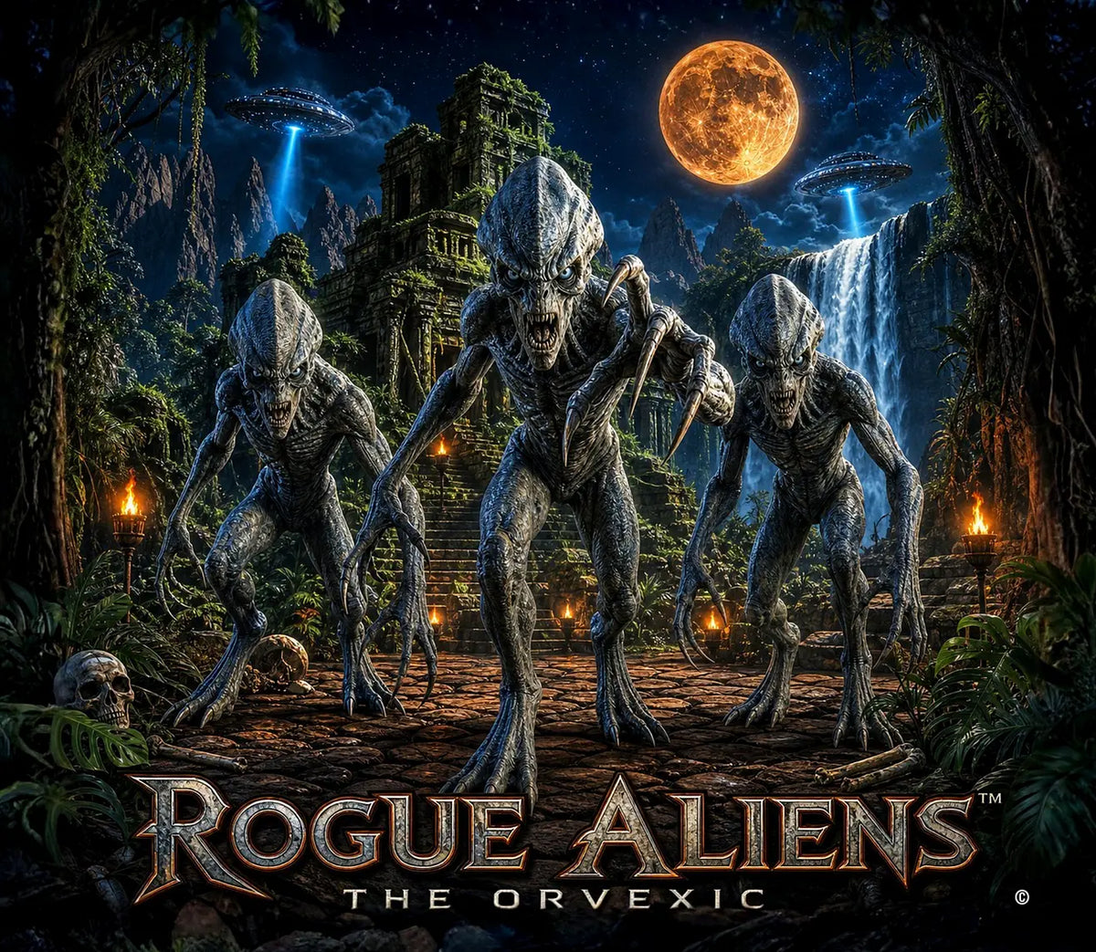 Rogue Aliens™ - The Orvexic artwork