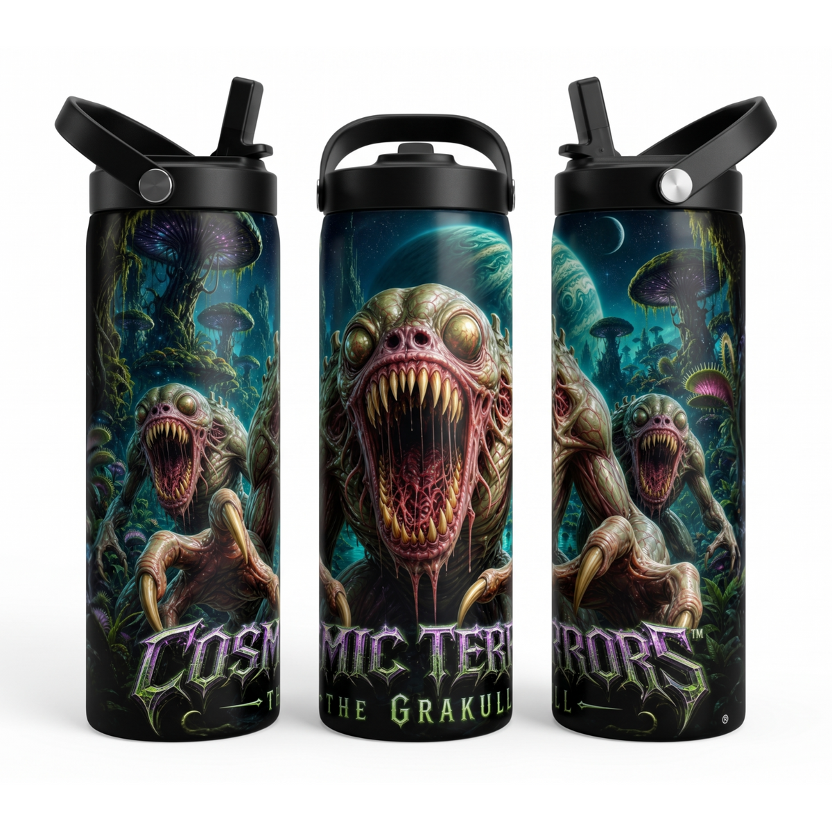 Cosmic Terrors™ - The Grakull 20oz Skinny Tumbler