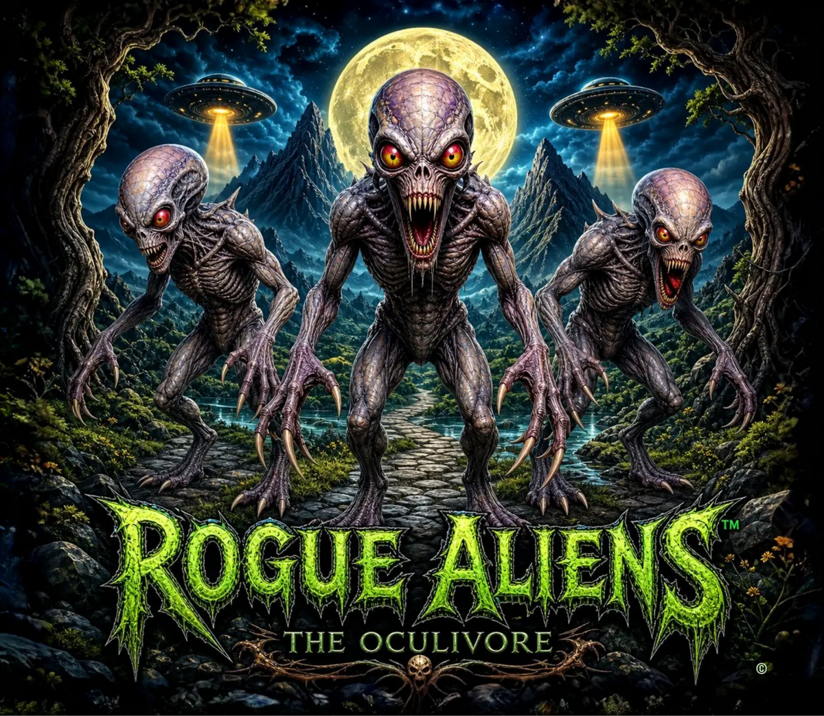 Rogue Aliens™ - The Oculivore artwork