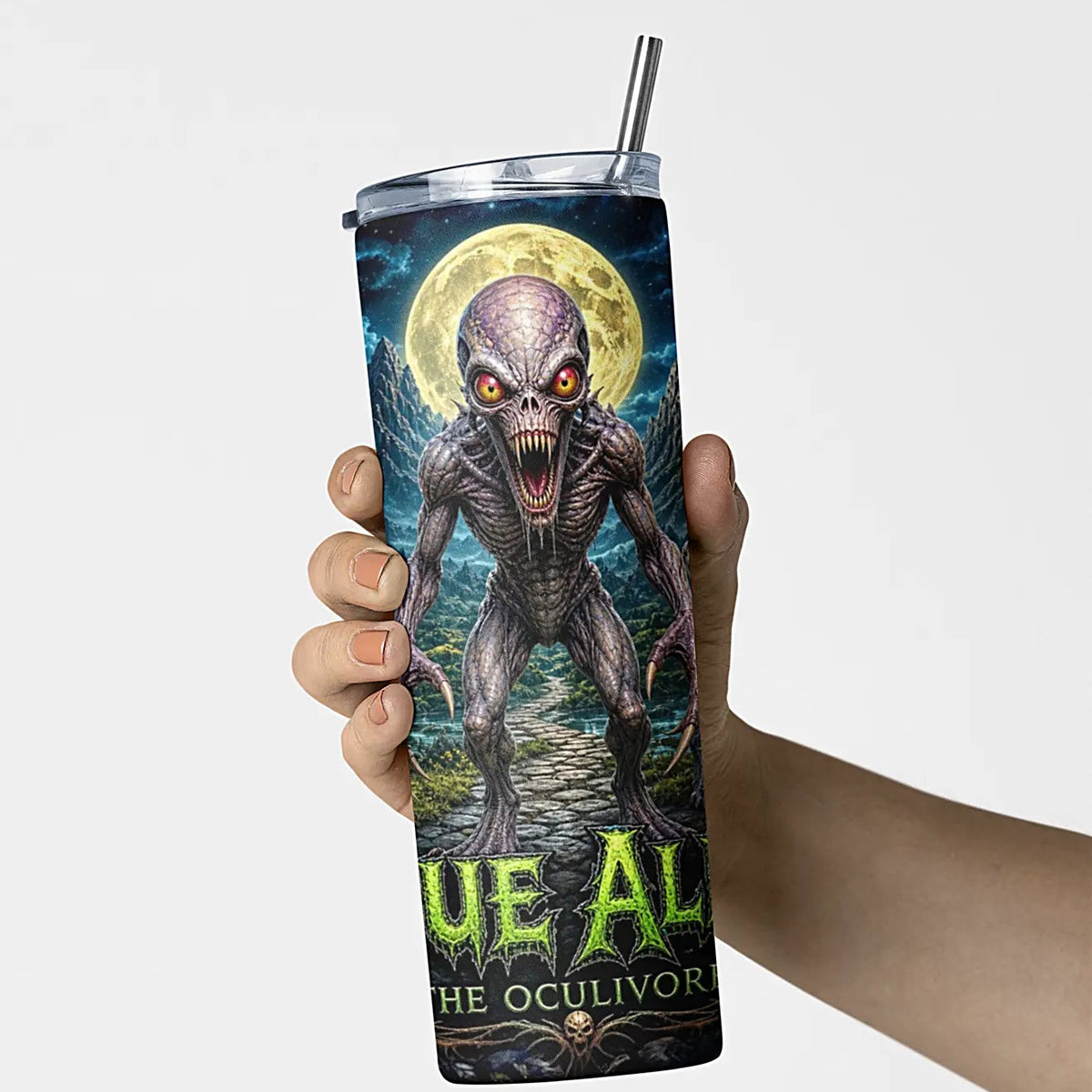 Rogue Aliens™ - The Oculivore 20oz Skinny Tumbler