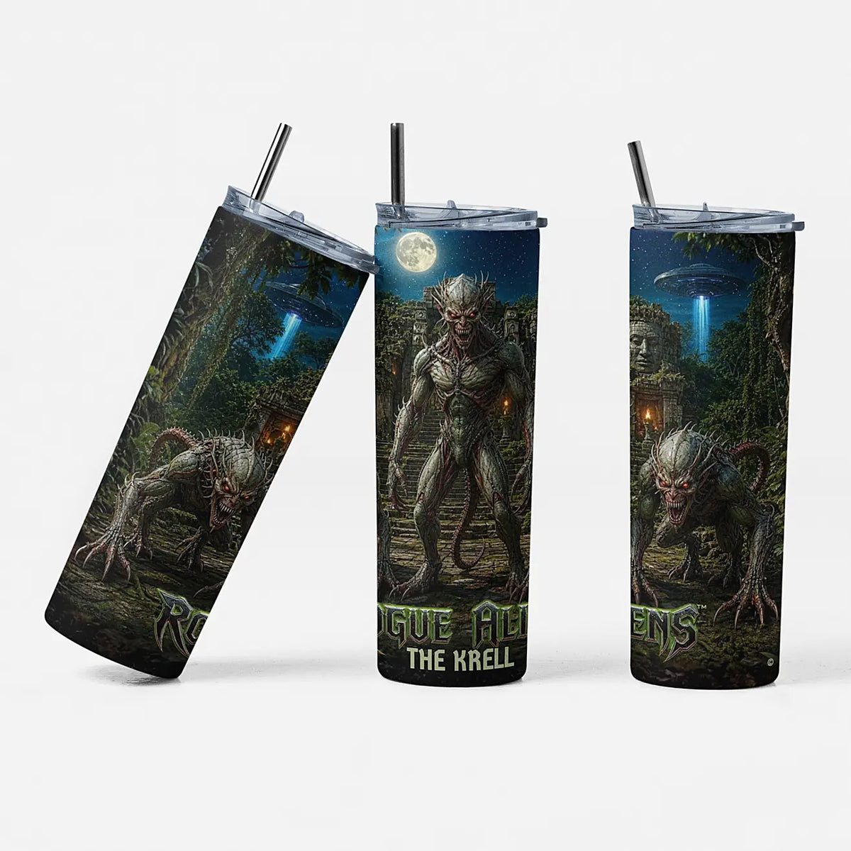 Rogue Aliens™ - The Krell 20oz Skinny Tumbler