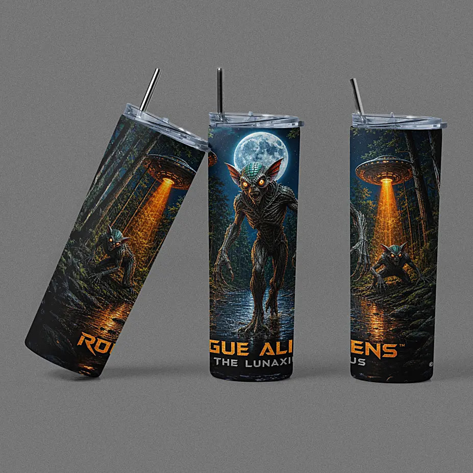 Rogue Aliens™ - The Lunaxius 20oz Skinny Tumbler