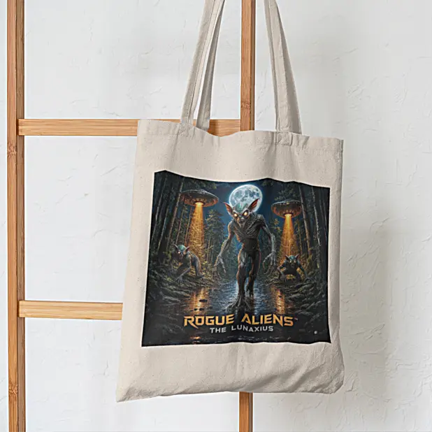 Rogue Aliens™ - The Lunaxius Canvas Tote Bag