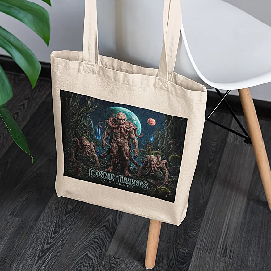 Cosmic Terrors™ - The Sarcofex Canvas Tote Bag