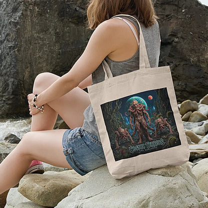 Cosmic Terrors™ - The Sarcofex Canvas Tote Bag