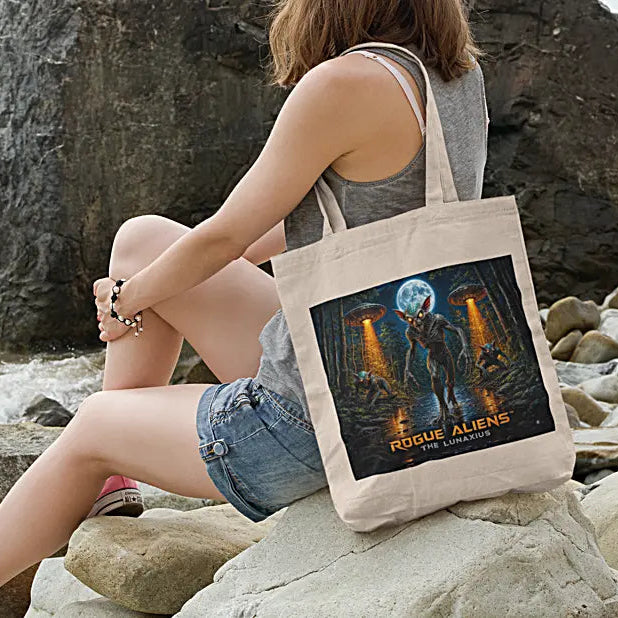 Rogue Aliens™ - The Lunaxius Canvas Tote Bag