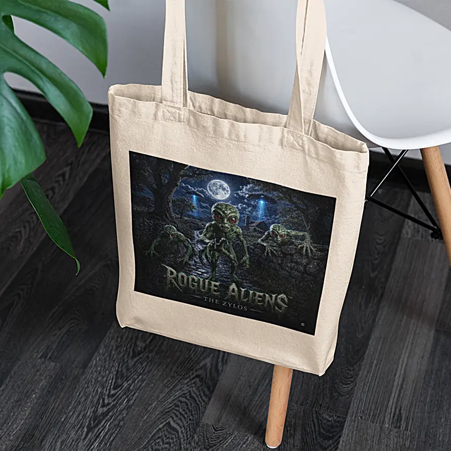Rogue Aliens™ - The Zylos Canvas Tote Bag