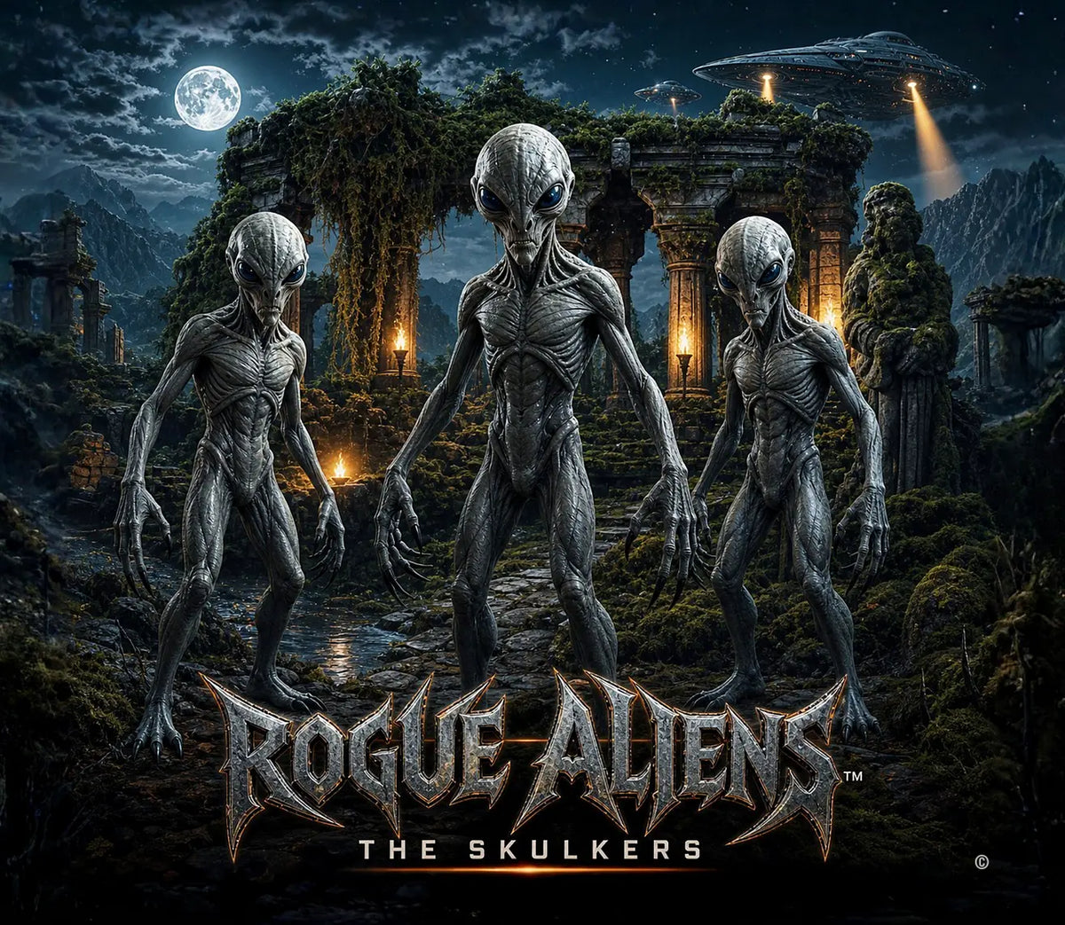 Rogue Aliens™ - The Skulkers artwork