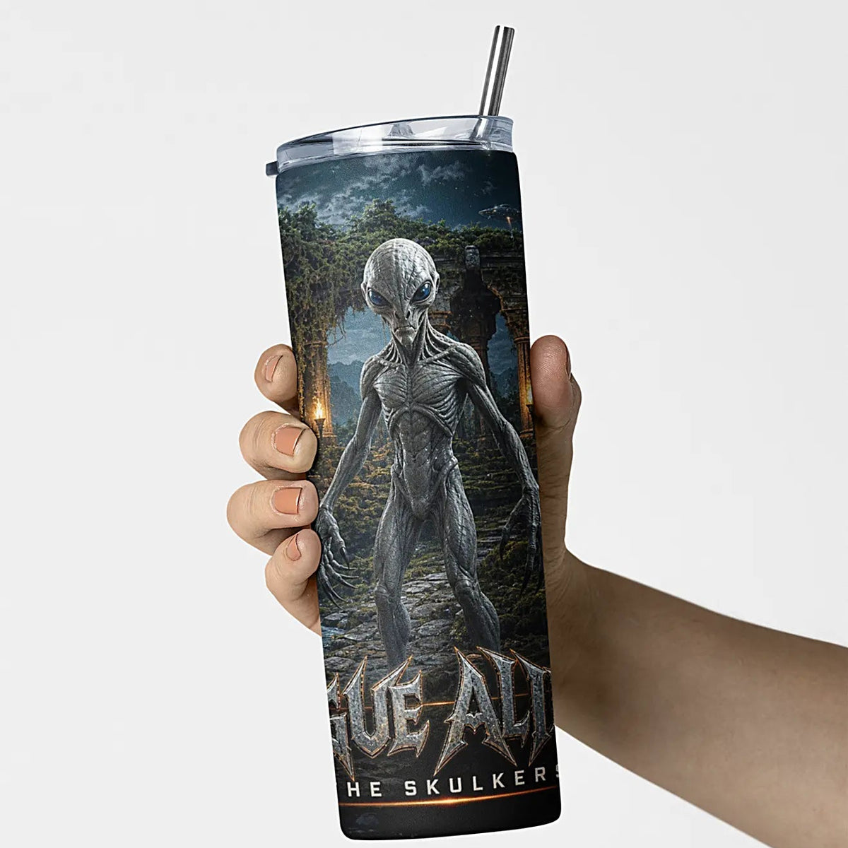 Rogue Aliens™ - The Skulkers 20oz Skinny Tumbler