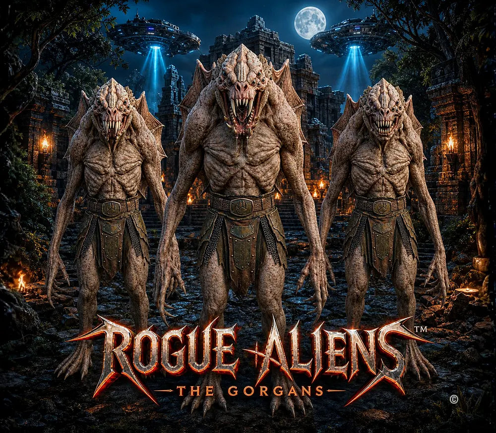 Rogue Aliens™ - The Gorgans artwork