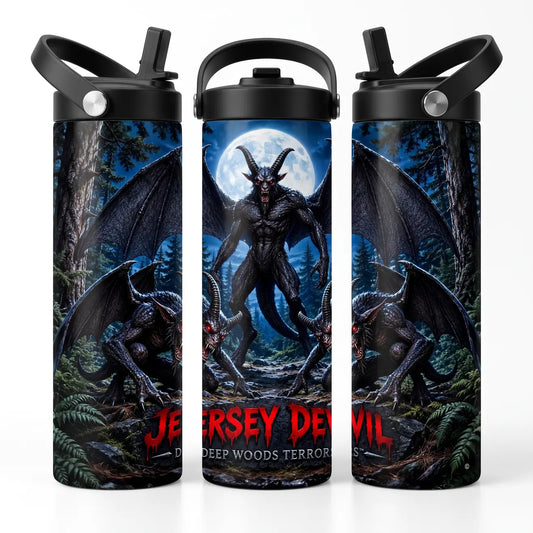 Deep Woods Terrors™ - The Jersey Devil 20oz Skinny Tumbler