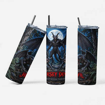 Deep Woods Terrors™ - The Jersey Devil 20oz Skinny Tumbler