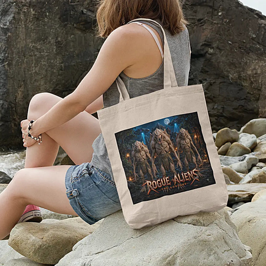 Rogue Aliens™ - The Gorgans Canvas Tote Bag