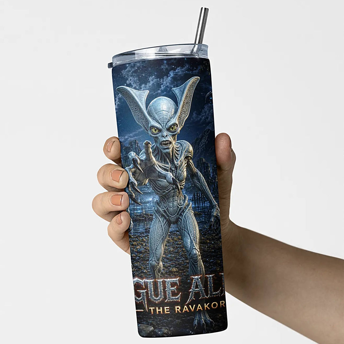 Rogue Aliens™ - The Ravakore 20oz Skinny Tumbler