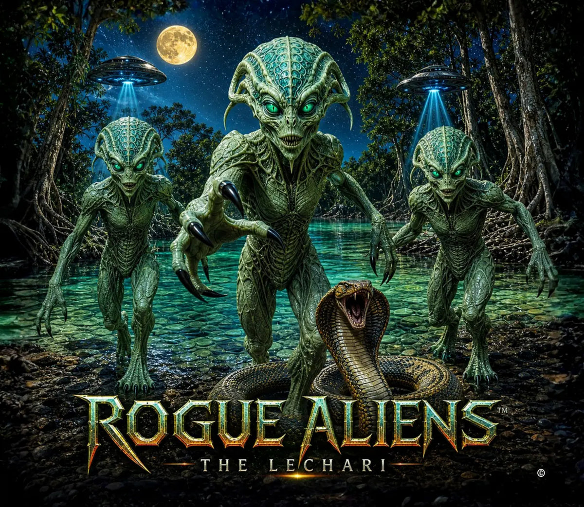 Rogue Aliens™ - The Lechari artwork