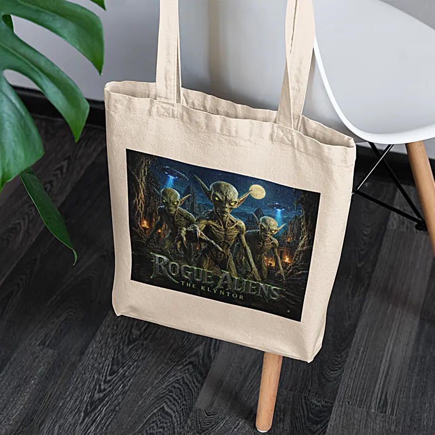 Rogue Aliens™ - The Klyntor Canvas Tote Bag