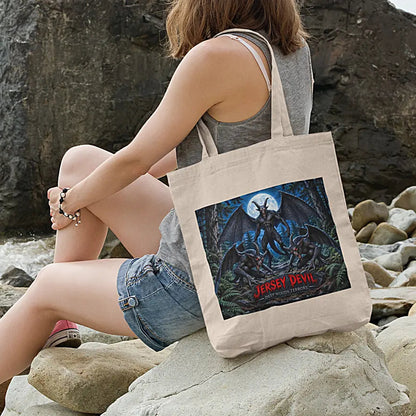 Deep Woods Terrors™ - The Jersey Devil Canvas Tote Bag