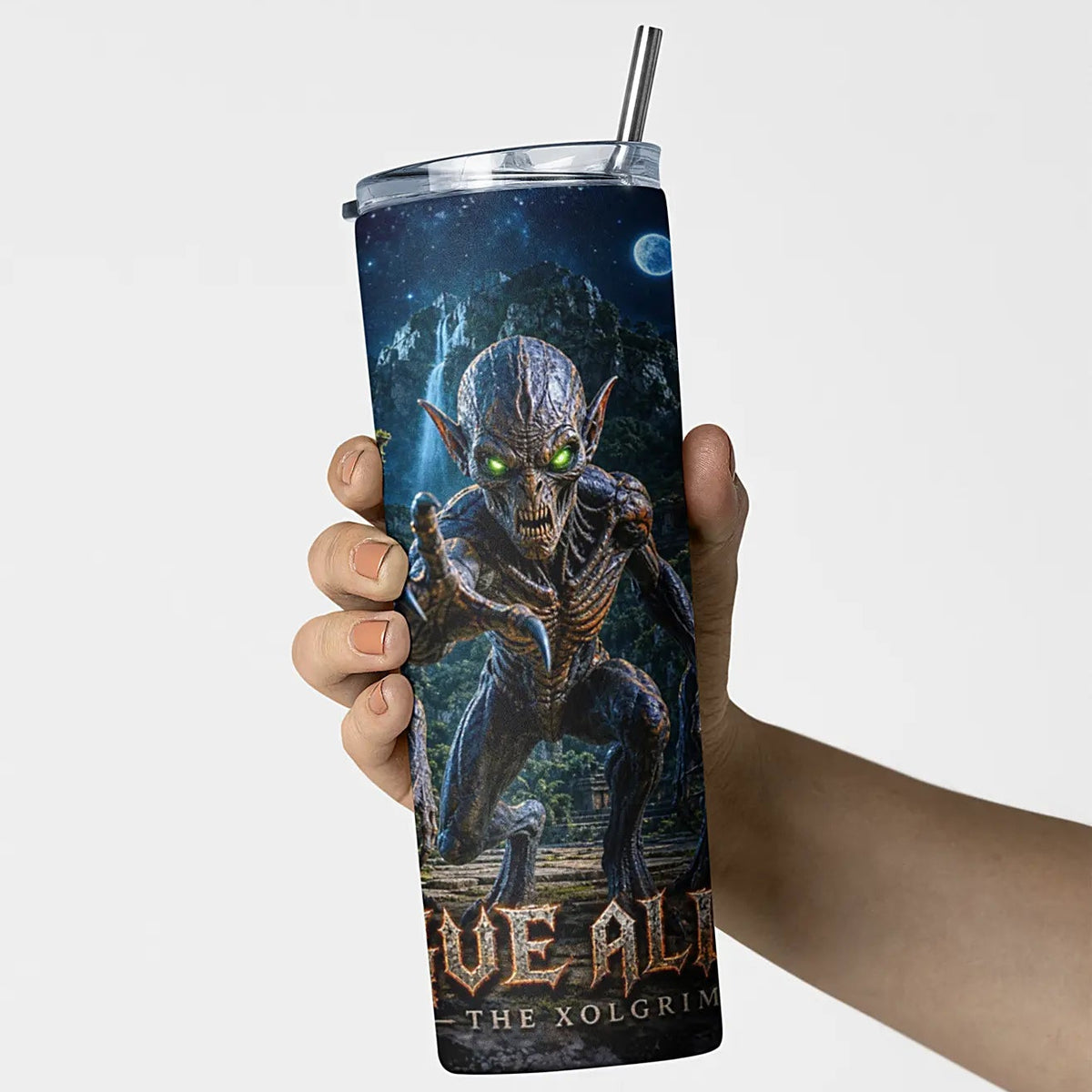 Rogue Aliens™ - The Xolgrim 20oz Skinny Tumbler
