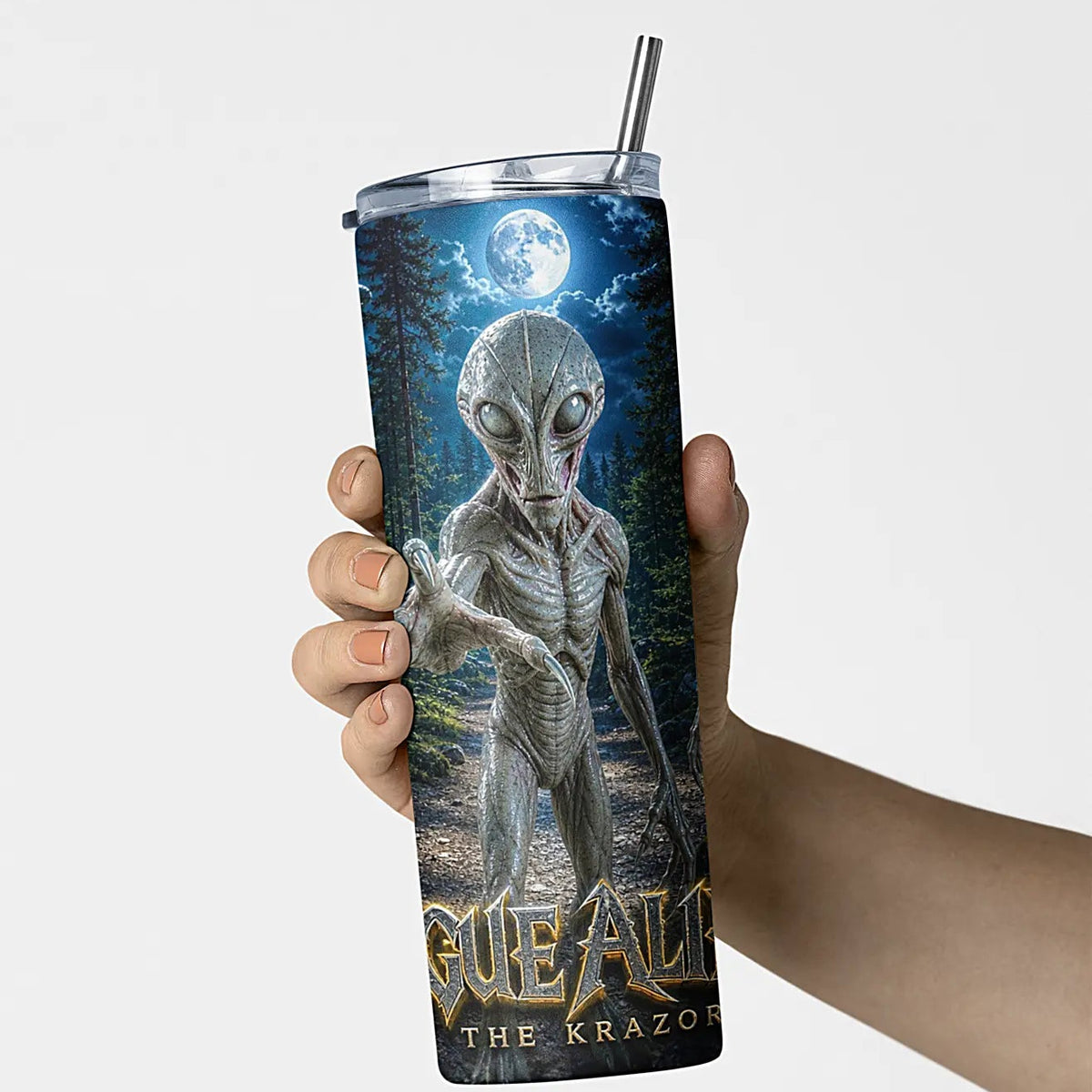 Rogue Aliens™ - The Krazor 20oz Skinny Tumbler