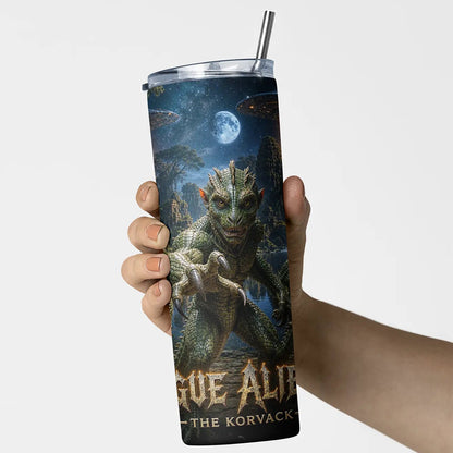 Rogue Aliens™ - The Korvack 20oz Skinny Tumbler