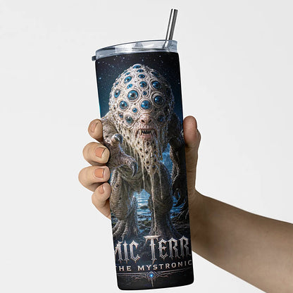Cosmic Terrors™ - The Mystronic 20oz Skinny Tumbler