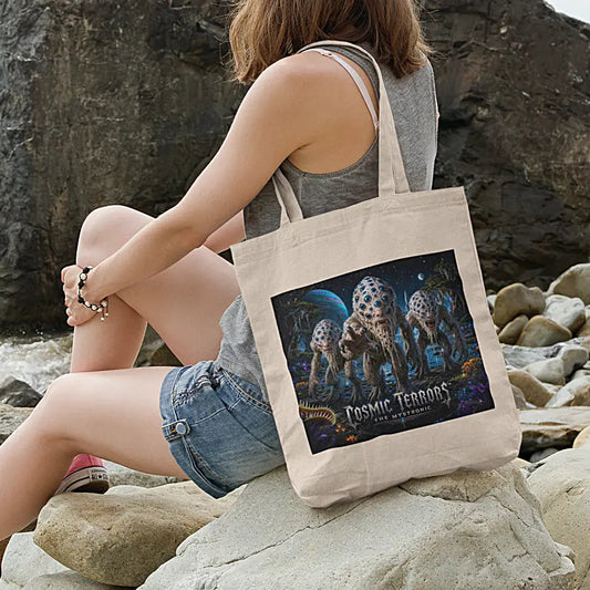 Cosmic Terrors™ - The Mystronic Canvas Tote Bag