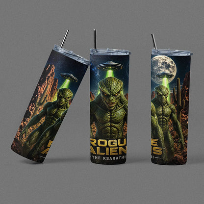 Rogue Aliens™ - The Ksarathi 20oz Skinny Tumbler