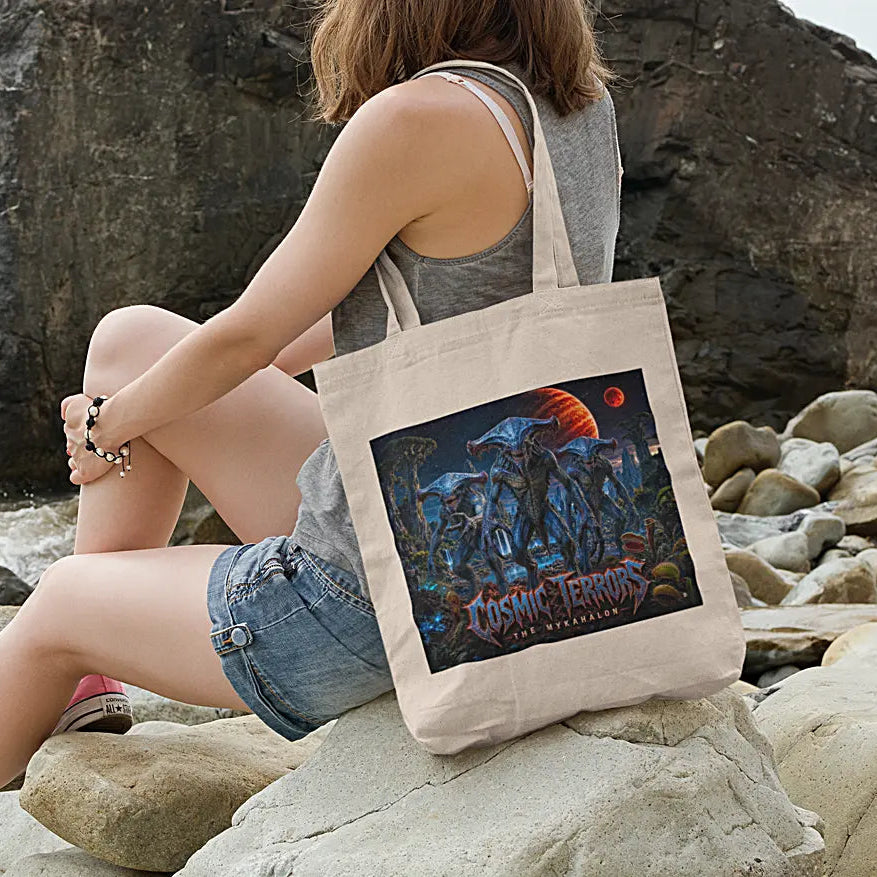 Cosmic Terrors™ - The Mykahalon Canvas Tote Bag
