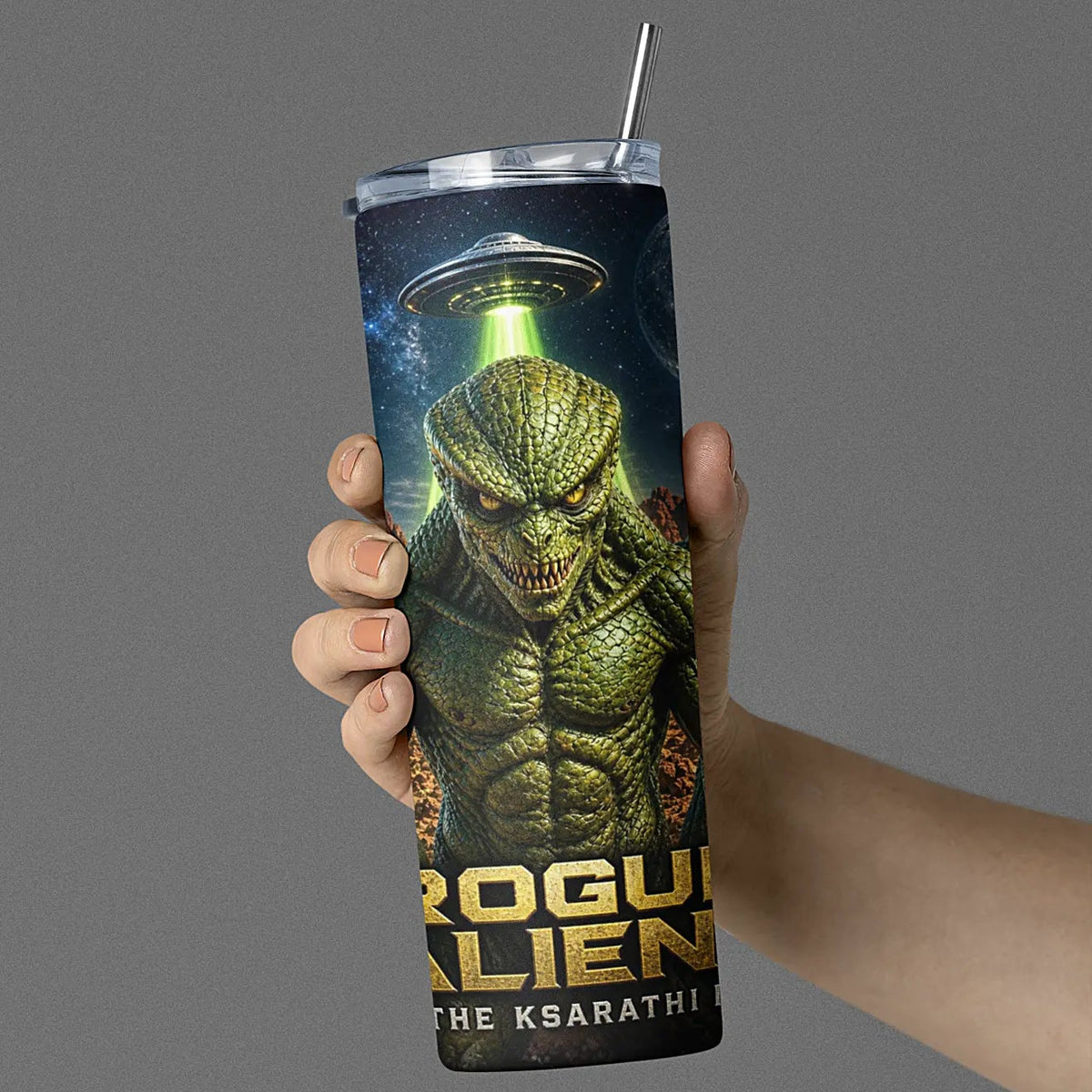 Rogue Aliens™ - The Ksarathi 20oz Skinny Tumbler