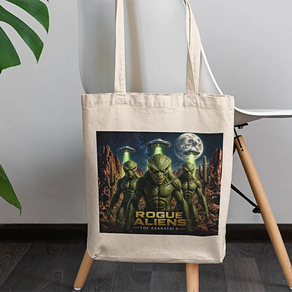 Rogue Aliens™ - The Ksarathi Canvas Tote Bag