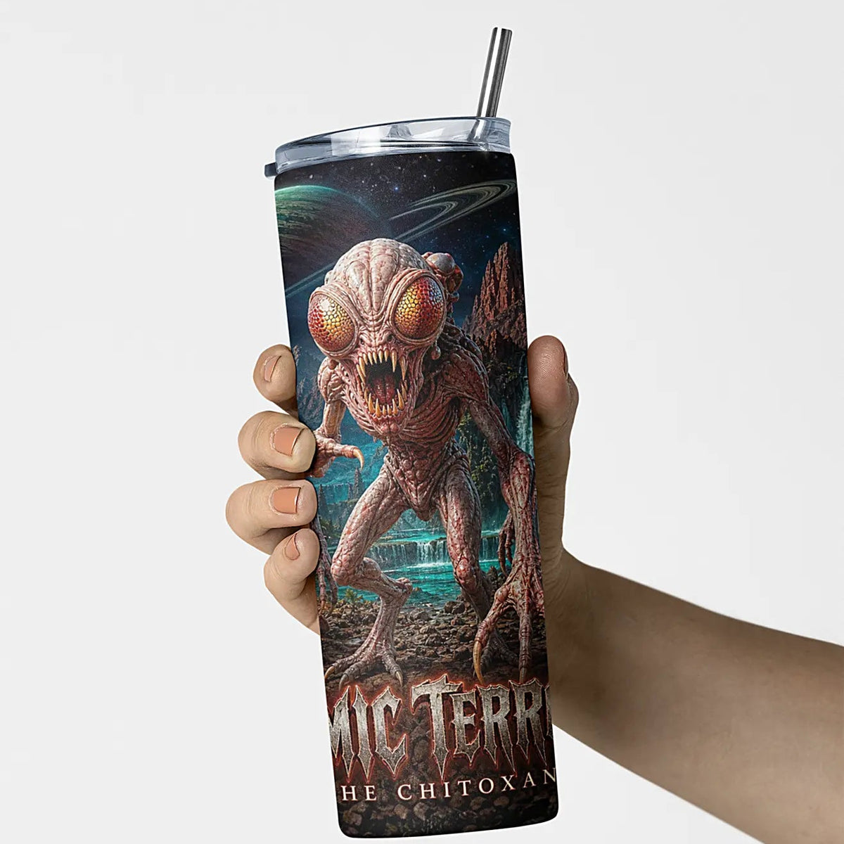 Cosmic Terrors™ - The Chitoxan 20oz Skinny Tumbler