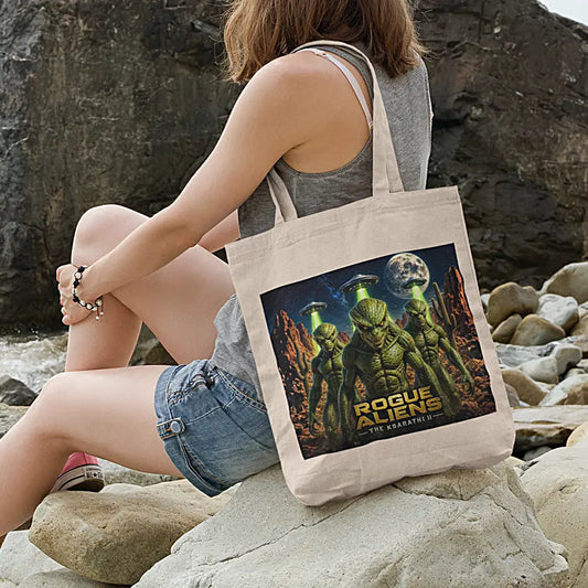 Rogue Aliens™ - The Ksarathi Canvas Tote Bag
