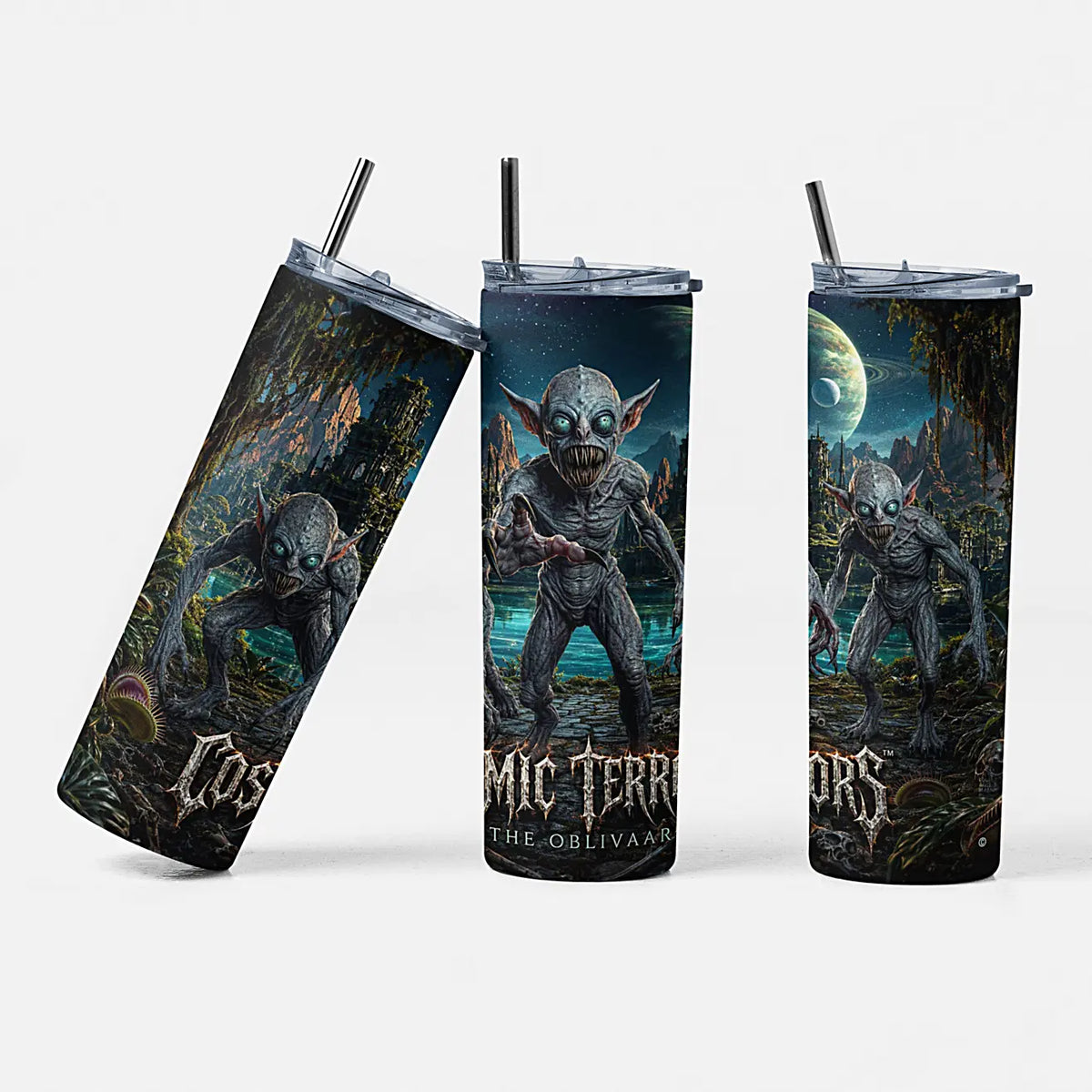 Cosmic Terrors™ - The Oblivaar 20oz Skinny Tumbler