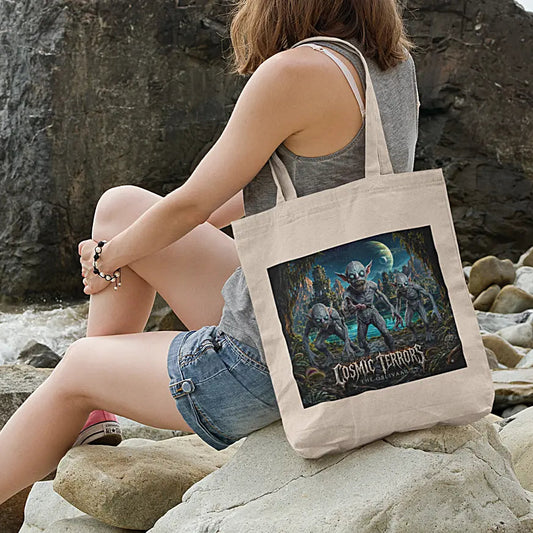 Cosmic Terrors™ - The Oblivaar Canvas Tote Bag