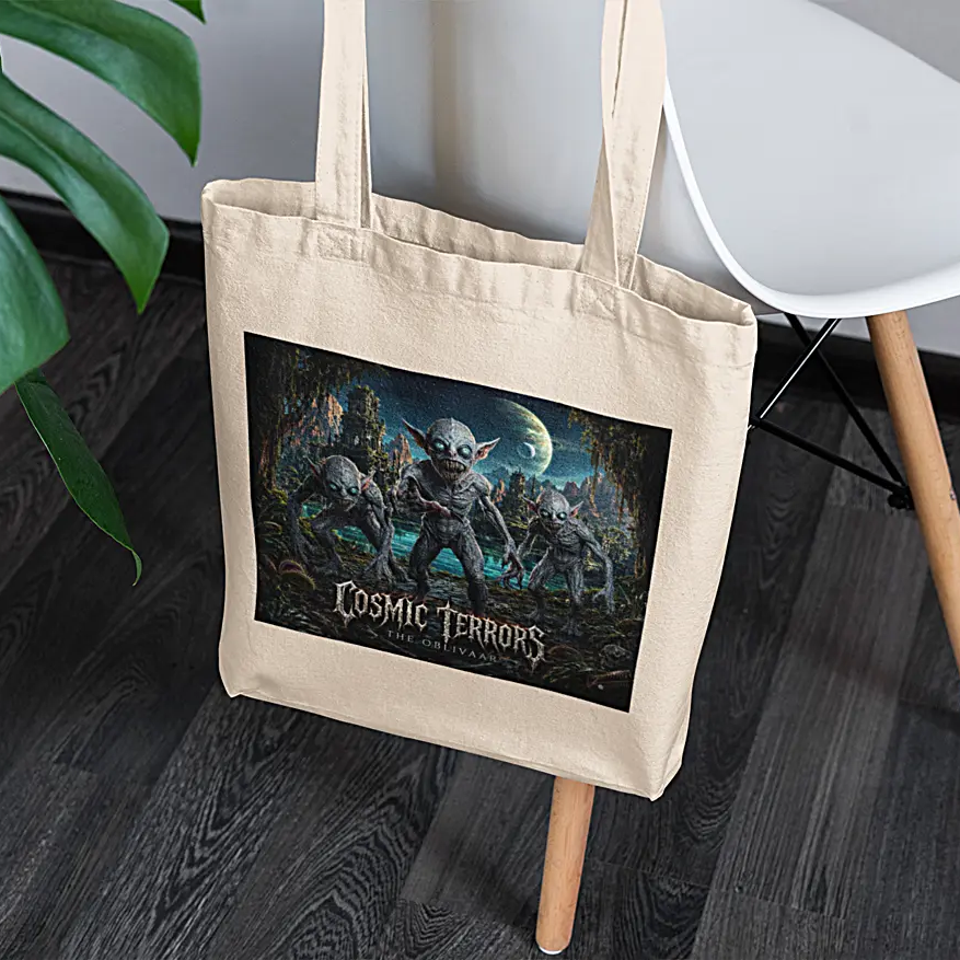 Cosmic Terrors™ - The Oblivaar Canvas Tote Bag