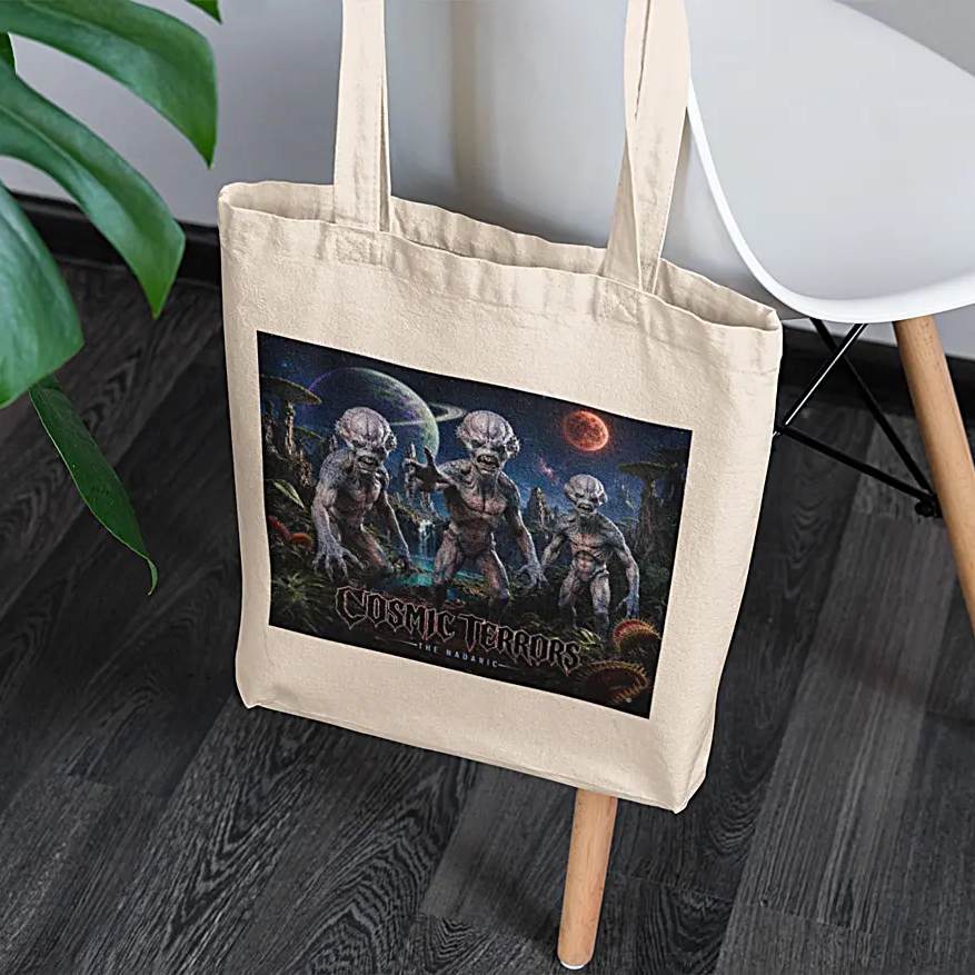 Cosmic Terrors™ - The Nadaric Canvas Tote Bag