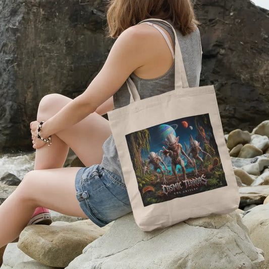 Cosmic Terrors™ - The Grislec Canvas Tote Bag