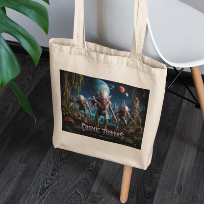 Cosmic Terrors™ - The Grislec Canvas Tote Bag