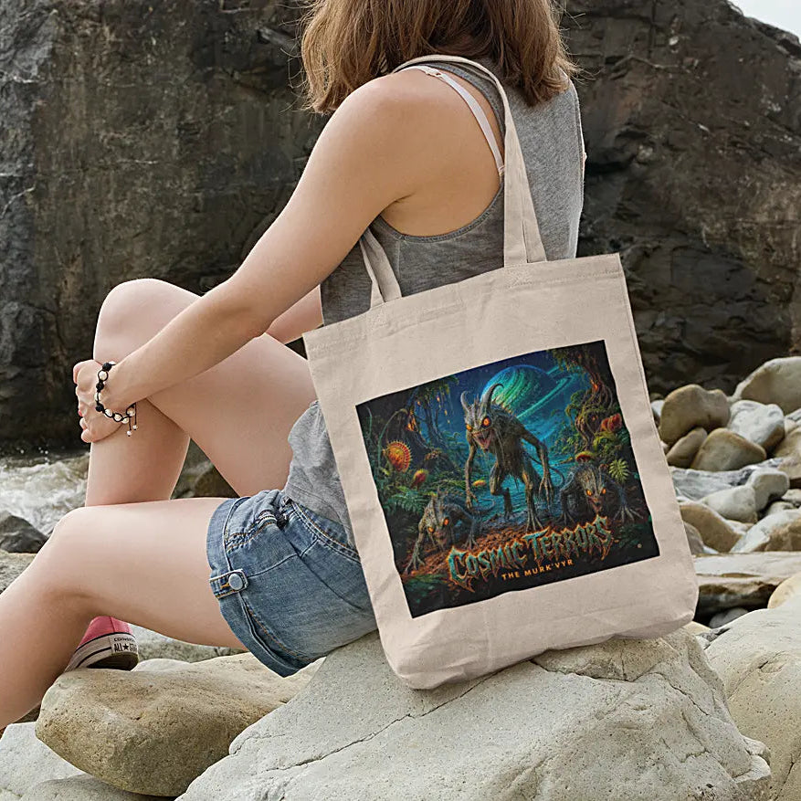 Cosmic Terrors™ - The Murk'vyr Canvas Tote Bag