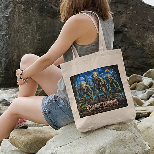 Cosmic Terrors™ - The Trex'ore Canvas Tote Bag