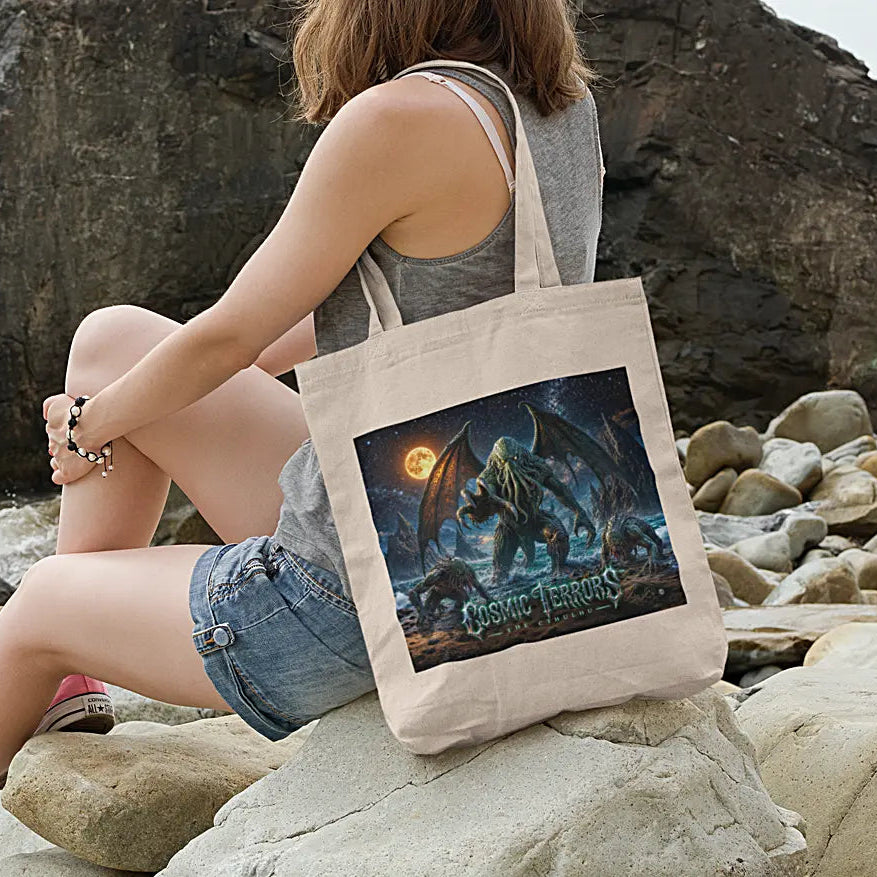 Cosmic Terrors™ - The Cthulhu 2 Canvas Tote Bag