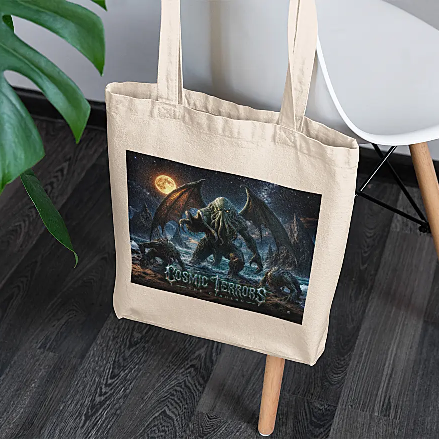Cosmic Terrors™ - The Cthulhu 2 Canvas Tote Bag
