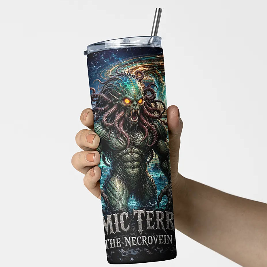Cosmic Terrors™ - The Necrovein 20oz Skinny Tumbler